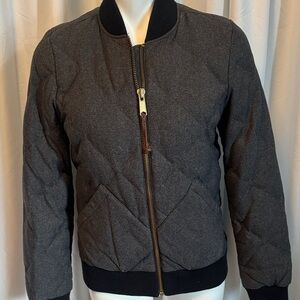 Eddie Bauer Gray Bomber Jacket